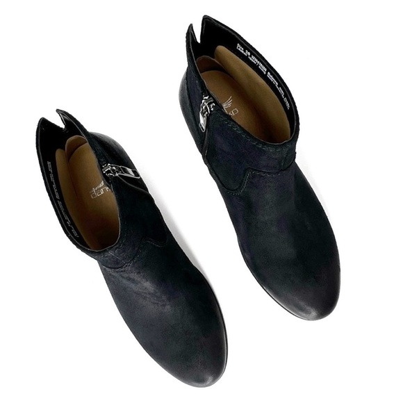 Dansko Carmella Bootie Black Burnished Suede Women’s Euro Size 39 = US 8.5-9 EUC - Picture 7 of 15
